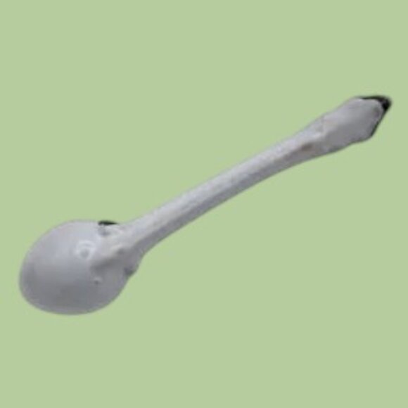 Vintage Faenza Garafano Pottery Octagonal Bowl w/Spoon Made in Italy - Picture 5 of 10